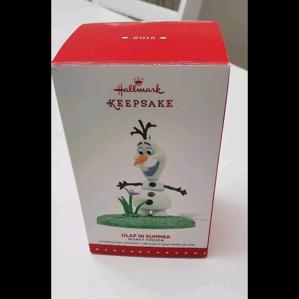 2015 Hallmark Keepsake Ornament Olaf In Summer Disney Frozen